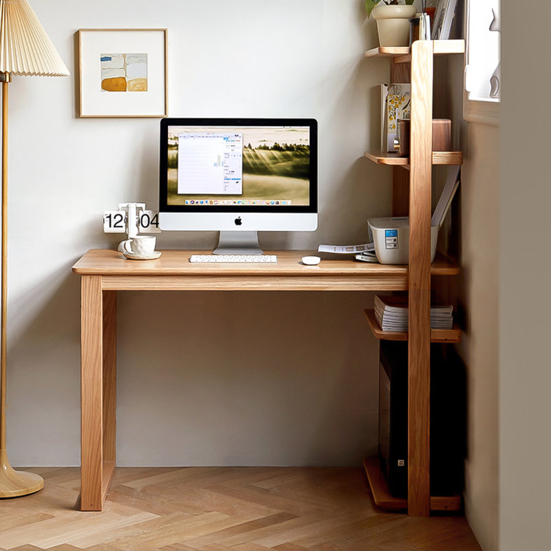 Radin Solid Wood Writing Desk